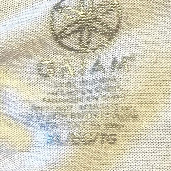 GAIAM Hamsa White & Green Flowy Yoga Tank Top Shirt Activewear Woman’s Size XL - Picture 3 of 9